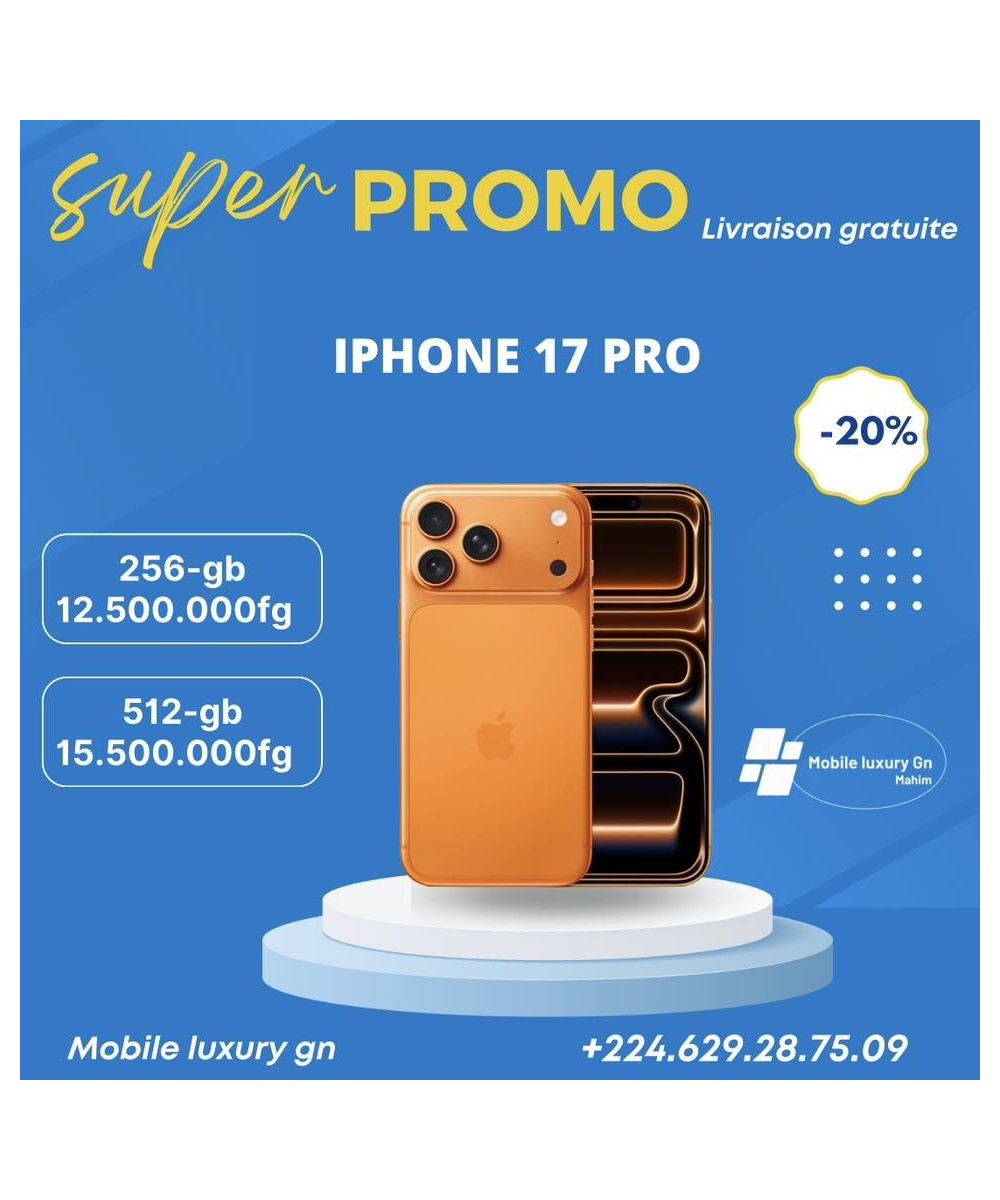 iPhone 17 pro max